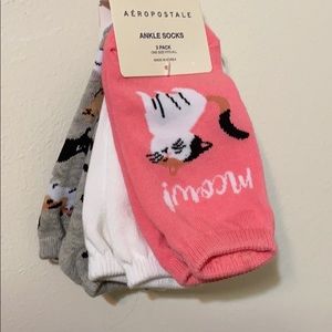 aeropostale ankle socks 3 pack